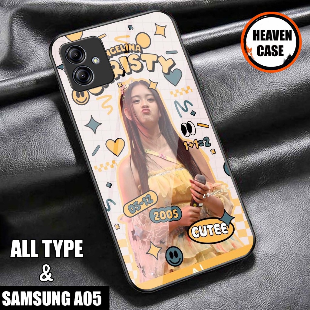 HP HEAVENCASE SOFTCASE GLASS ALL TYPE SAMSUNG A05/A35/A53/A12/M12/A13 4G/A15/A55/A52S/A05S/A32 4G/A2