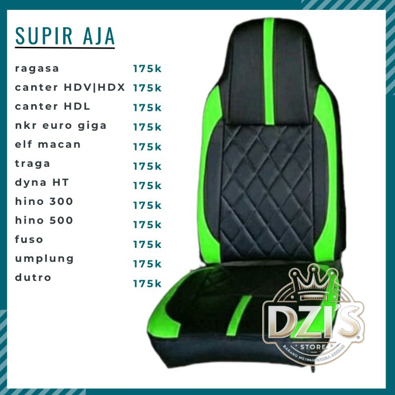 [ผลิตภัณฑ์ของ Dzi] ฝาครอบที่นั่งสําหรับรถบรรทุก SUPIR ทุกประเภทเท่านั้น | แคนเตอร์ HDX | เอชดีแอล | ความละเอียดสูงวี | อีซูซุ ELF MACAN | อีซูซุ เอลฟ์ กิ๊กก้า | อีซูซุ รากา | แรด | ฮีโน่ โลฮัน | แอมพลู | ฮีโน่ 500 | ฮีโน่ 300 | บอดี้ บอดี้ บอดี้ | ไดน่า H