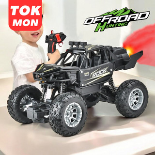 Tokmon Mobil Mainan Anak Laki laki RC Spray Mobil Offroad Alloy Climbing Car RC Rock Crawler