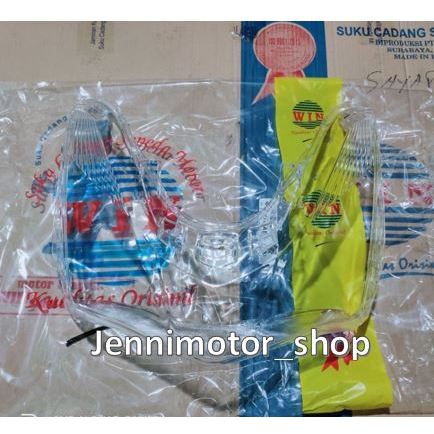 กระจกไฟหน้า Yamaha Lexi 125 B3F (2017-2021) ยี่ห้อ Win