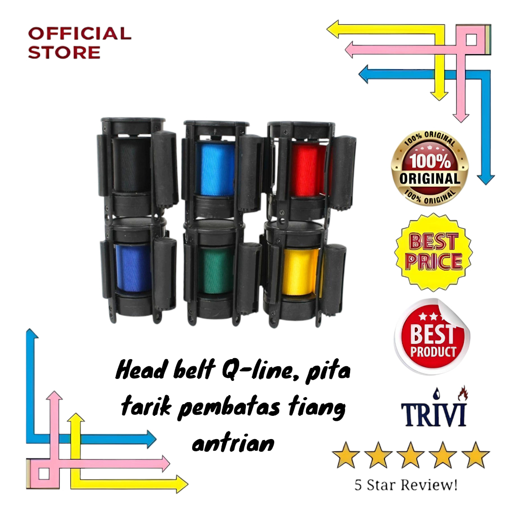 Quue Pole Head เข็มขัดหัวเทป Qline tl.