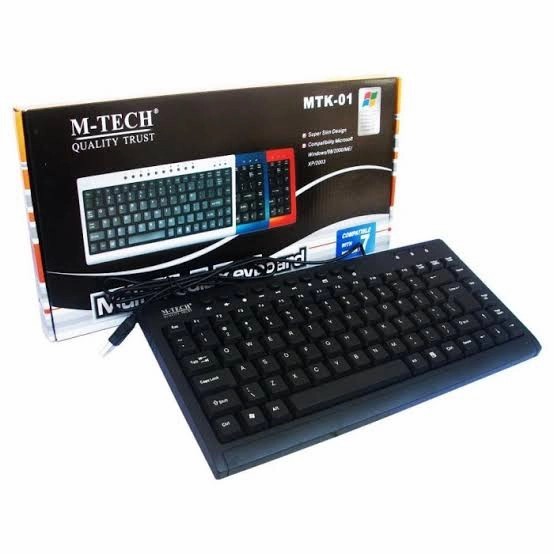 MTECH MTK 01 Mini Keyboard TKL MULTI MEDIA Keyboard M-Tech MTK01