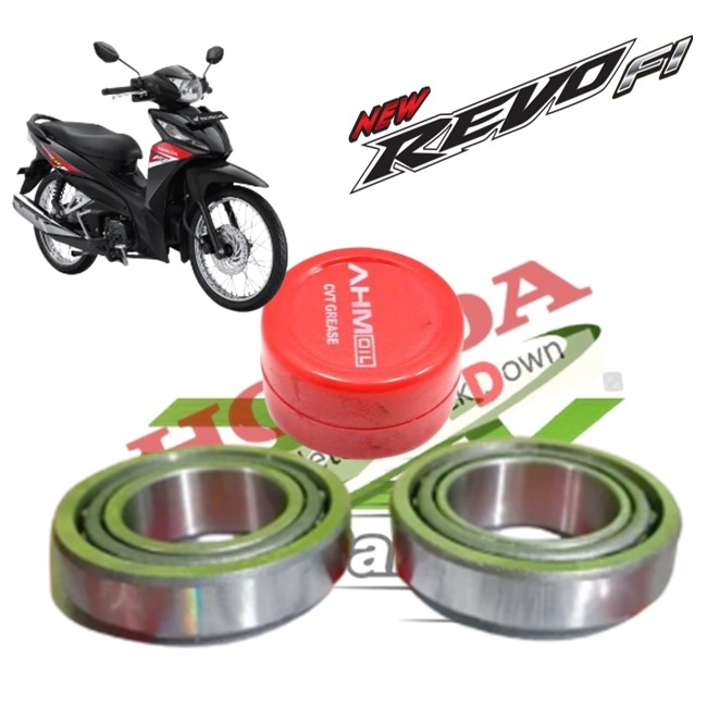 คอพวงมาลัย-Comstir Kones พวงมาลัยแบริ่ง Bamboo Racing Revo Fi Revo New Revo Fit + Honda CVT Grease