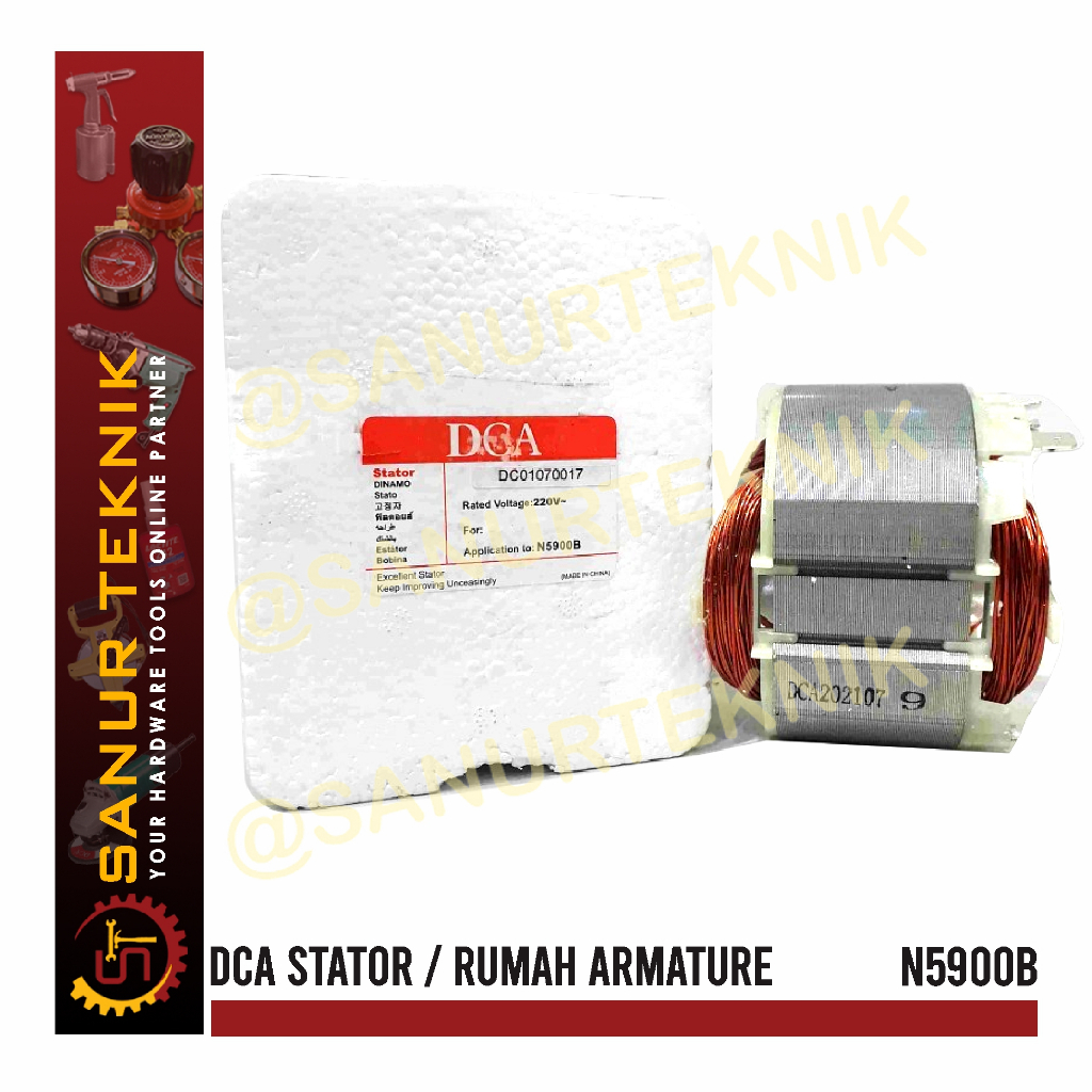 ที่อยู่อาศัย DCA Stator / Armature สําหรับ MAKITA N5900B N 5900 B