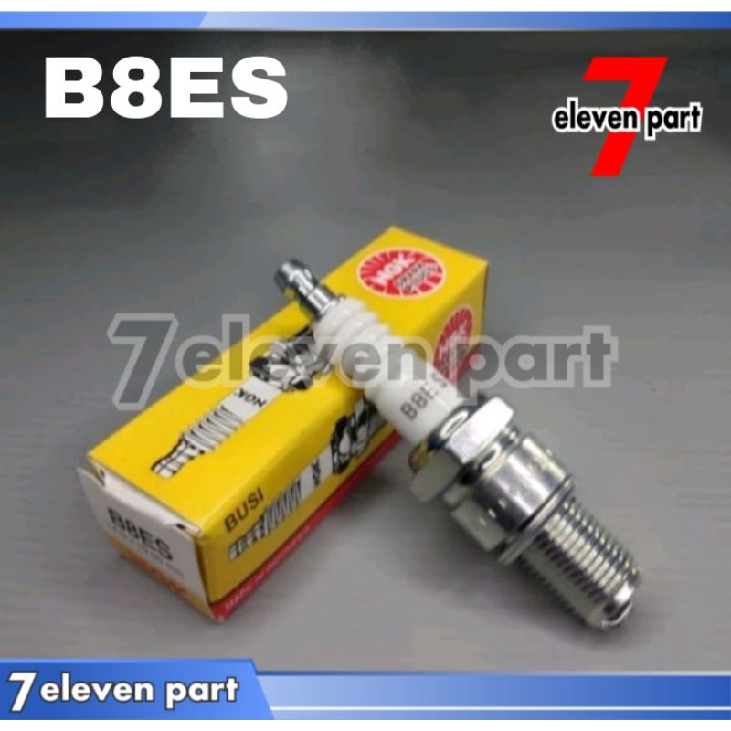 NGK B8ES NINJA 150 R SS RR SPARK PLUG HONDA NSR 150 SATRIA HIU DUMBA 2T 2-STROOKE ORIGINAL NGK