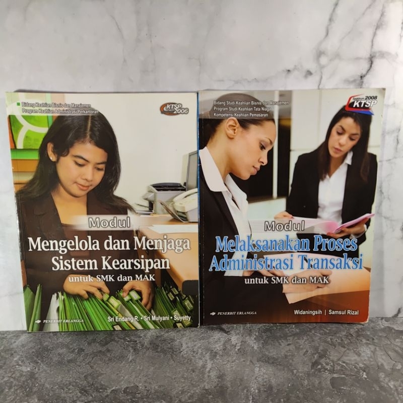 หนังสือโมดูล Managing and Keeping Scientific Systems, Doing Transaction, SMK, MAK, KTSP 2006, Srich 