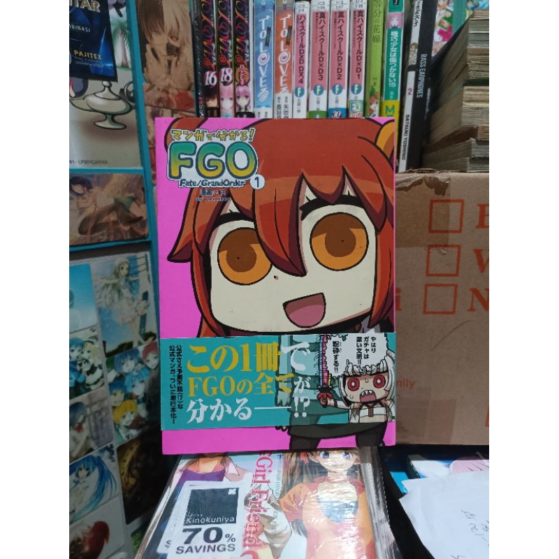 การ์ตูนมังงะนําเข้า Fate/Grand Order มังงะ de wakaru 1 / การ์ตูนมังงะนําเข้า Fate/Grand Order มังงะ 