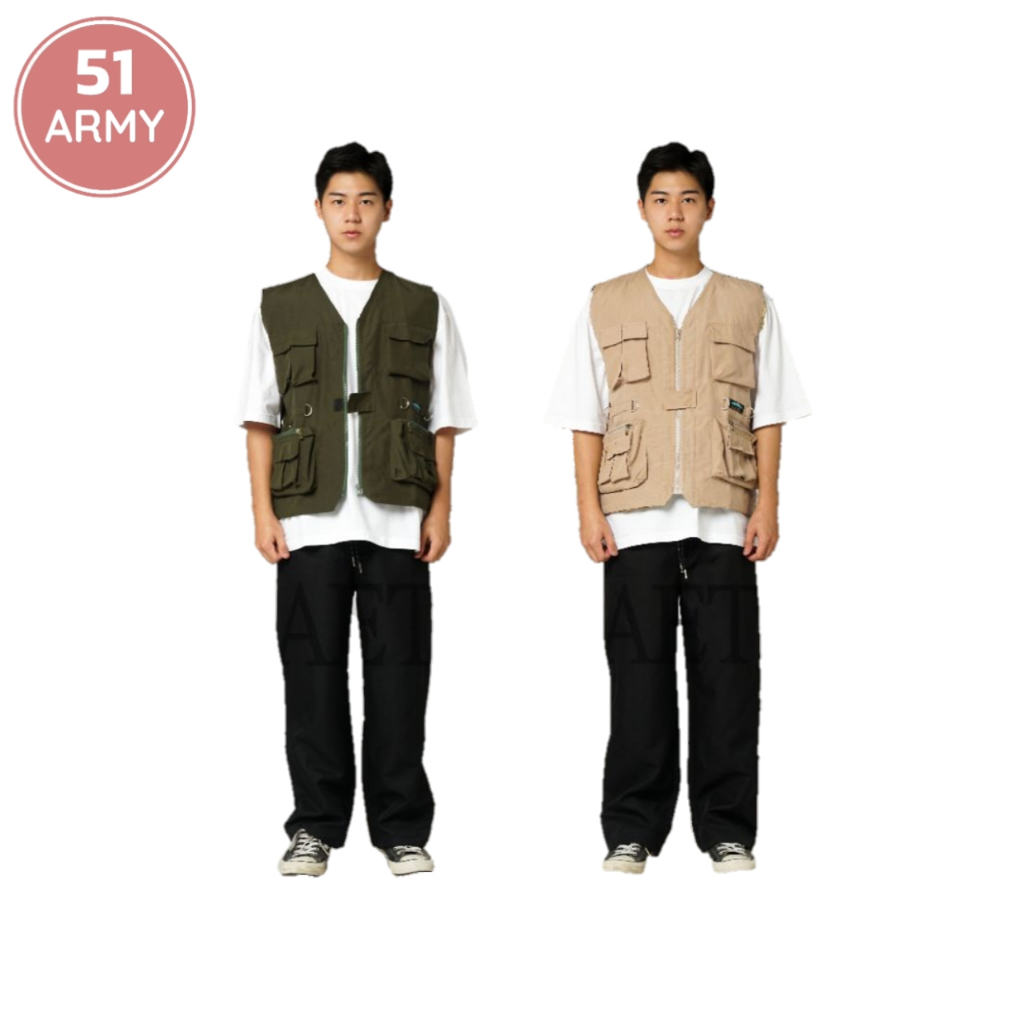 [51 ARMY] TACTICAL 511 MULTIFUNCTIONAL VEST CAESAR FIELD CARGO VEST