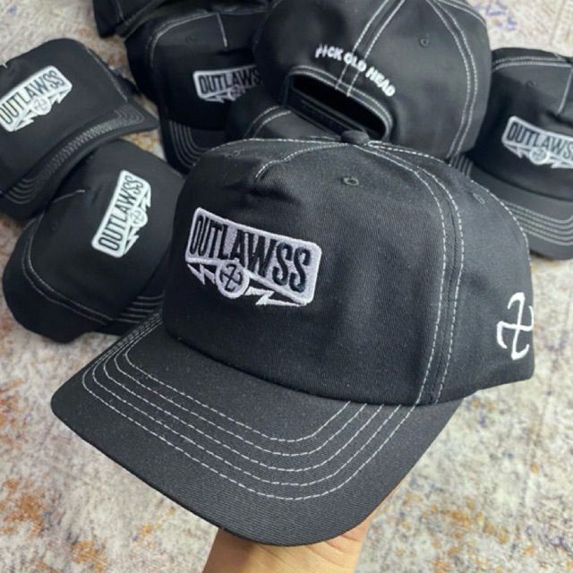 OUTLAWS [ RAW BLACK ] Classic Snap Back | OUTLAWSSYNDICATE