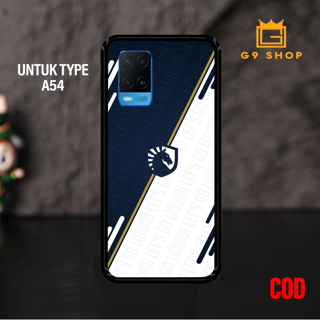[gnine_case]case oppo A54 - case Glossy-Protective )case(team liquid)softcase hp-case hp-casing hp-s