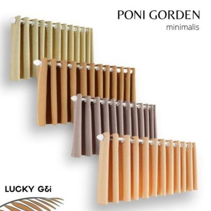 PONY CURTAINS SMOKING MODEL CURTAINS BLACKOUT MATERIAL