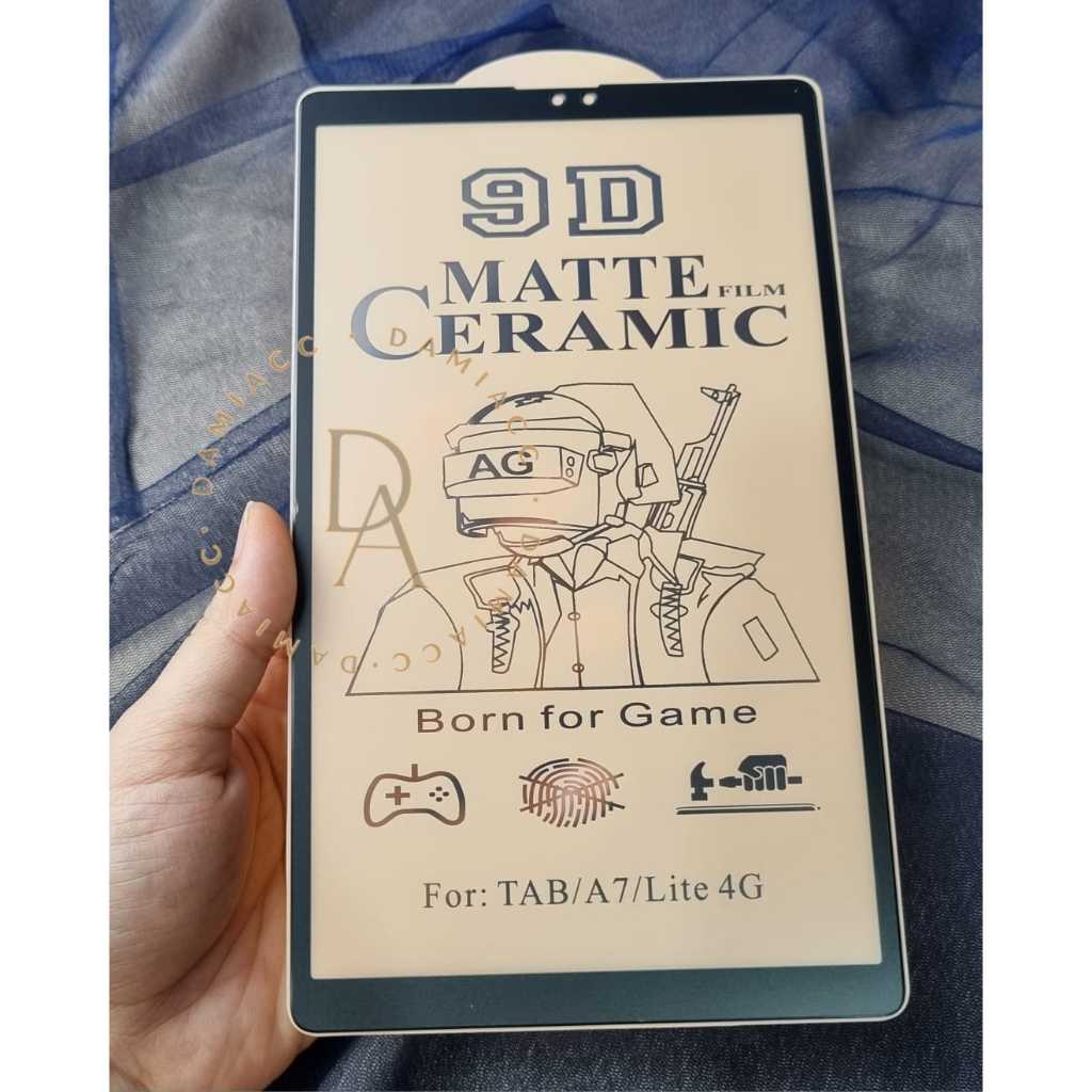 เซรามิคMatte Tab Samsung Tab A7 Lite T225 Tab A8 2019 T295 Tab A9 8.7 2023 Tab A 8.0 P205 Tab A7 T28