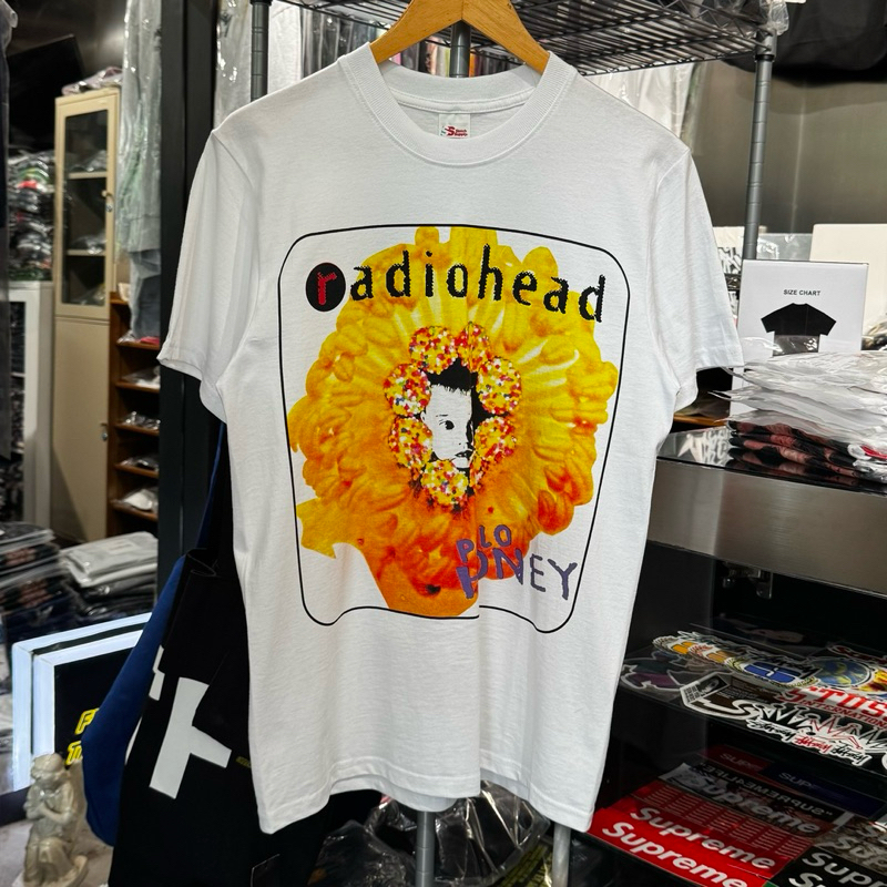 RADIOHEAD - PABLO HONEY TSHIRT สีขาว