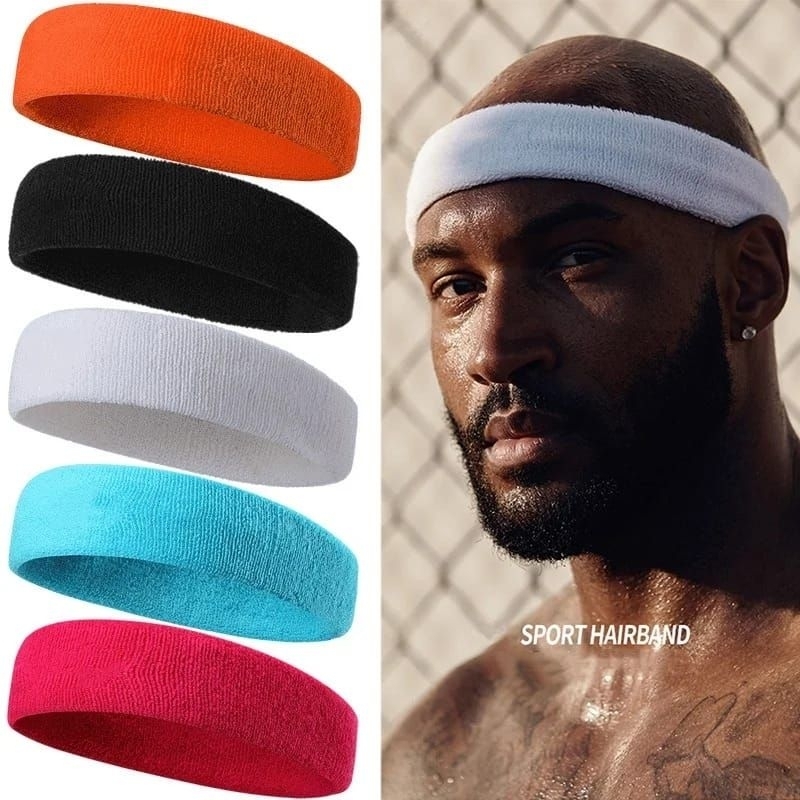 SPORT HEADBAND SPORTS TOWEL HEADBAND สําหรับผู้ชายและผู้หญิง