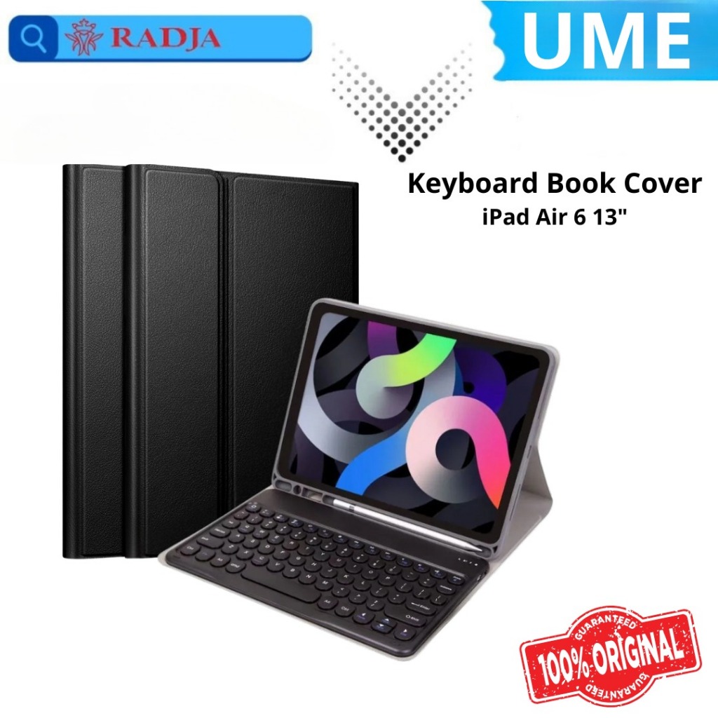 Ume Keyboard Book Cover Flip iPad Air 6 13 นิ้ว