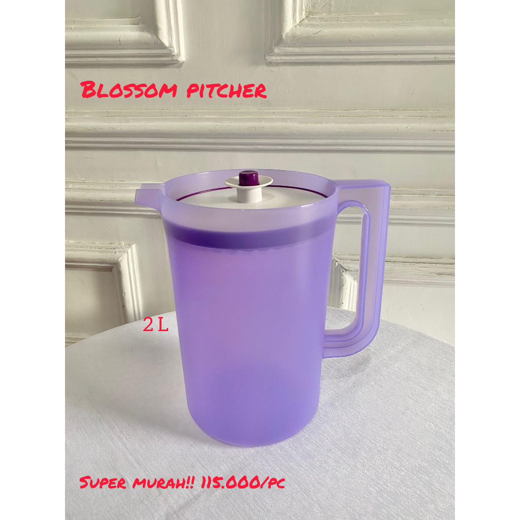 Blossom TUPPERWARE TEKKO/CERET/ PICHER/ FRIDGE JUG TUPPERWARE