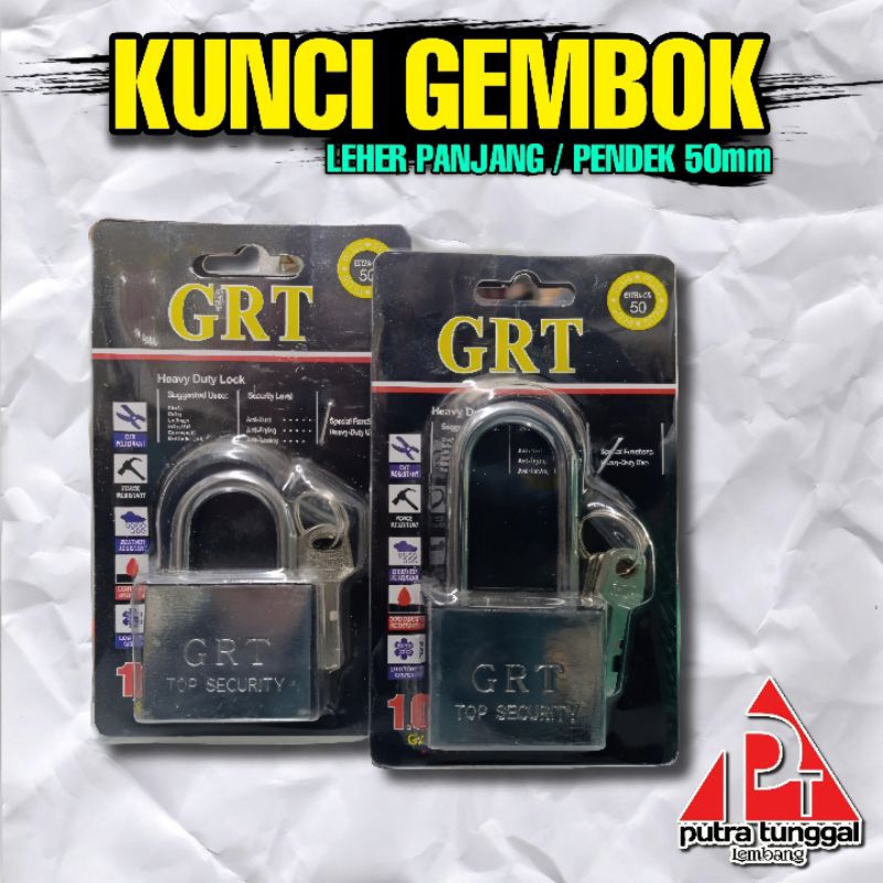 กุญแจคอยาว / คอสั้น 50 มม. GRT