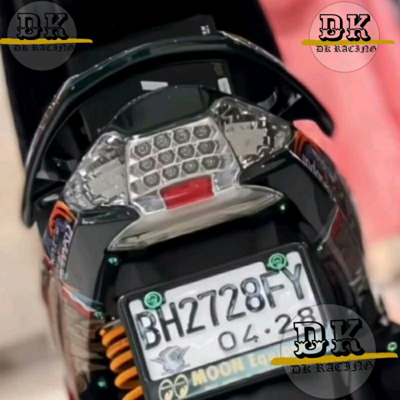 Mio SPORTY และ MIO SMILE ด้านหลังไฟคุณภาพสูงรุ่น MIO SPORTY 5TL และ MIO SMILE ด้านหลัง STOPLAMP คุณภาพ VIETAM รุ่น