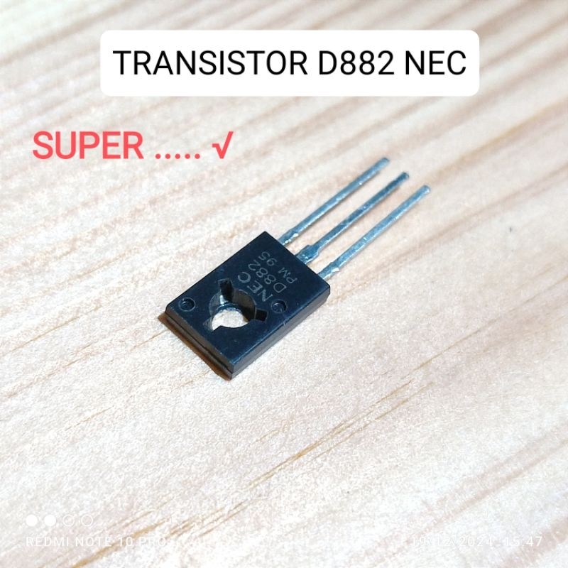 ทรานซิสเตอร์ 2SD882 D882 D 882 NEC SUPER