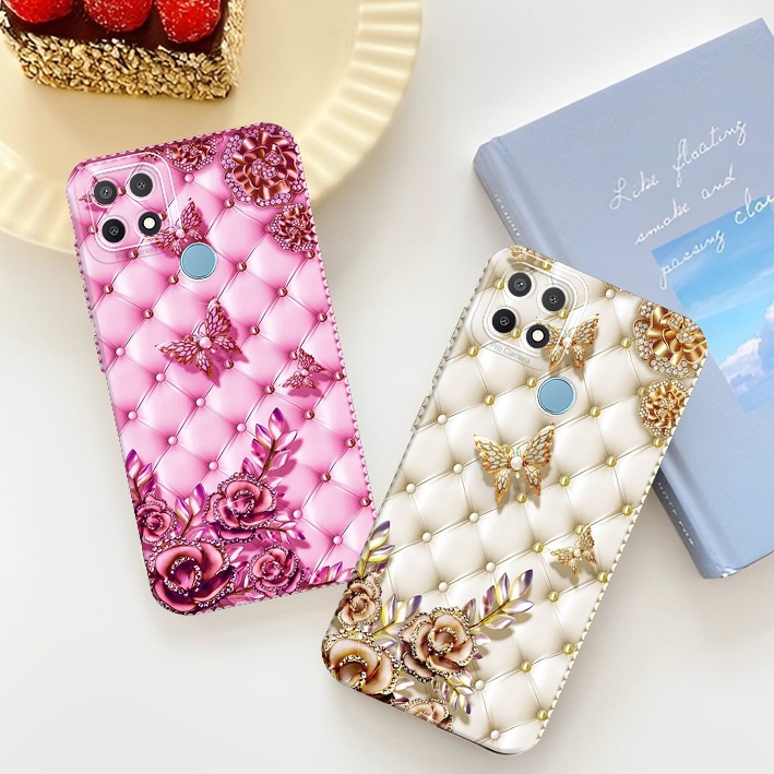 เคส Oppo A15/A15s/A35 พร้อม CUTE TRIMMES Motif - เคส Procamera - ตัวป้องกัน HP - เคสสําหรับโทรศัพท์ม