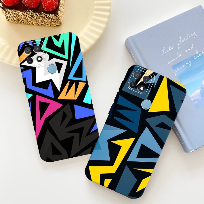 เคส Oppo A15/A15s/A35 Abstract Motif - เคส Procamera - ตัวป้องกัน HP - เคสสําหรับโทรศัพท์มือถือทุกปร