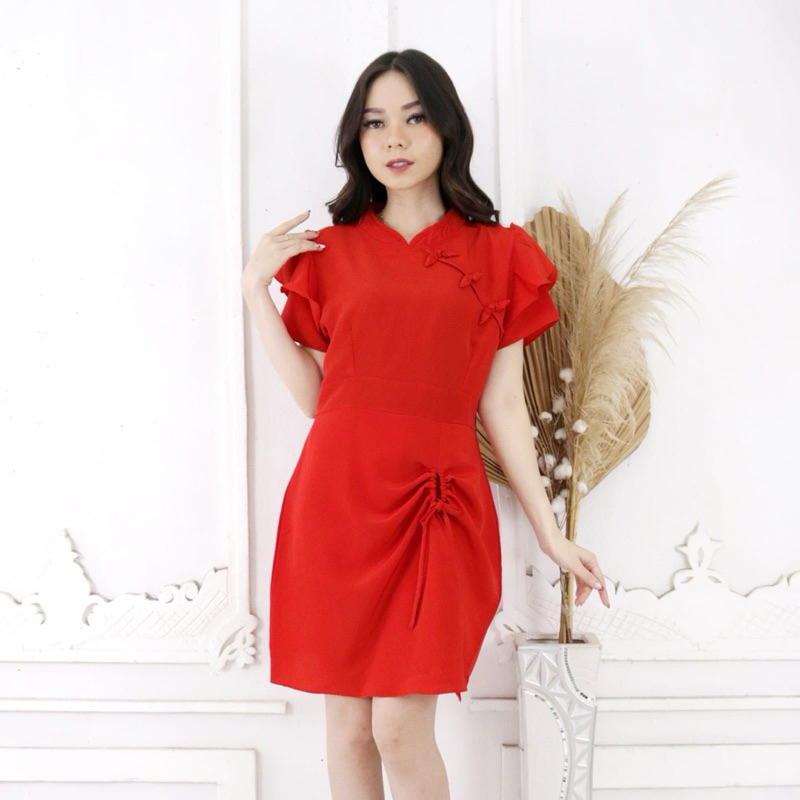 Mei Dress Cheongsam Qibao ตรุษจีน CNY