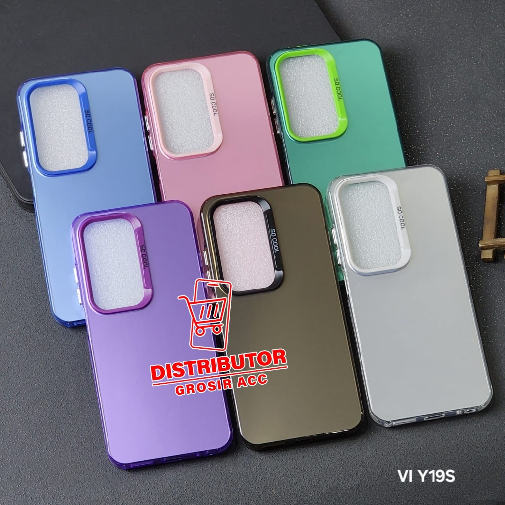 VIVO Y19S VIVO Y19S PRO CASE IMD HYBRID PLATE HOLOGRAM CASE SOCOOL VIVO Y19S VIVO Y19S PRO SC-1