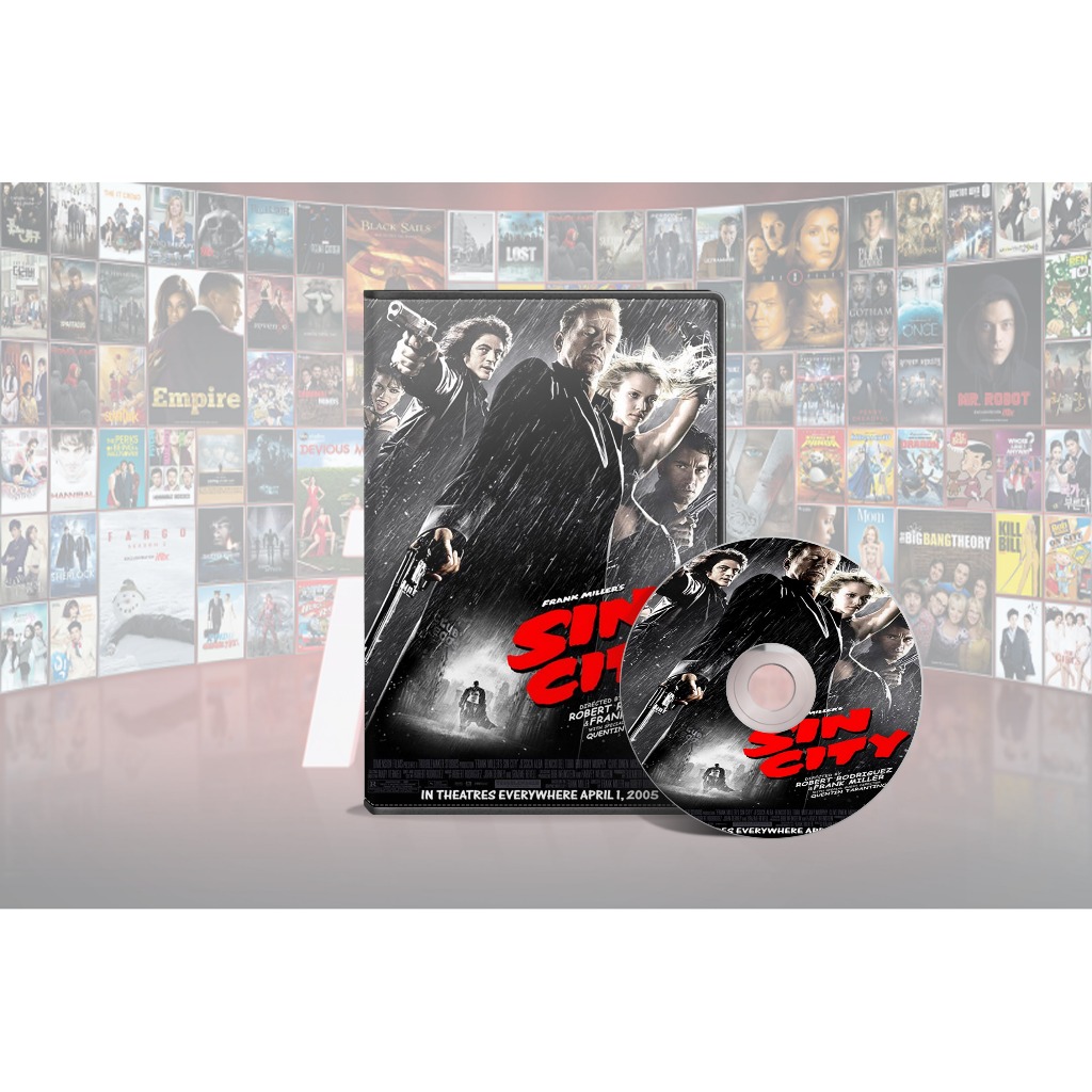 Sin City & Sin City A Dame To Kill DVD Film Collection สําหรับ (2005-2014)