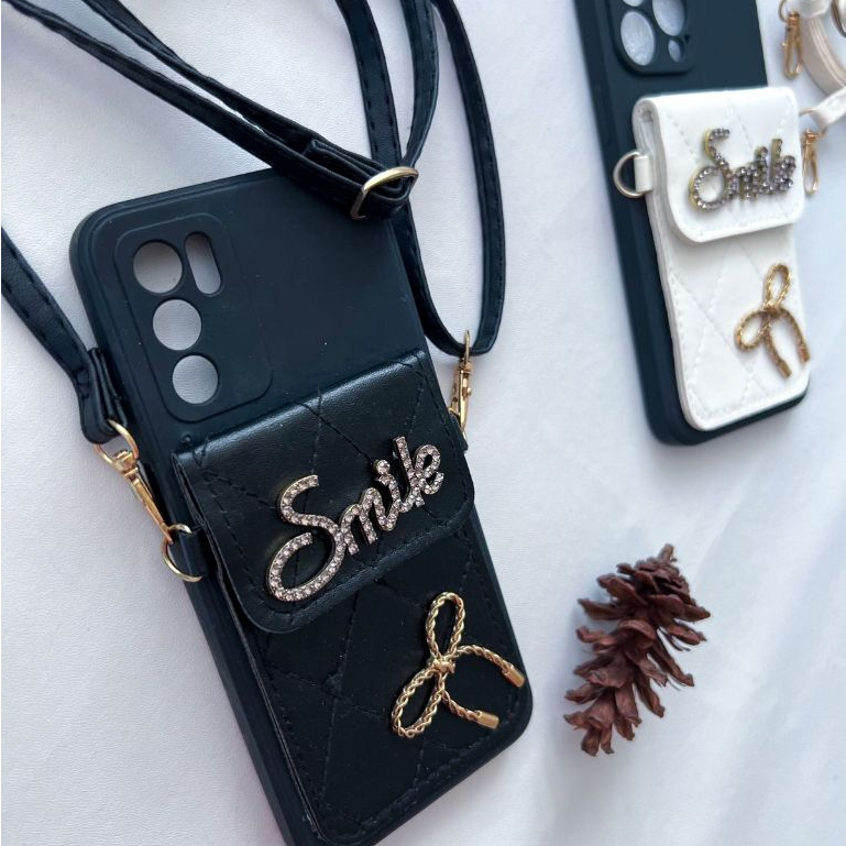 FH84 EQ24 softcase กระเป๋าสําหรับ Oppo A1k A12 A15 A16 A17 A18 A3 A31 A33 A35 A36 A38 A3x A5 A5i A52