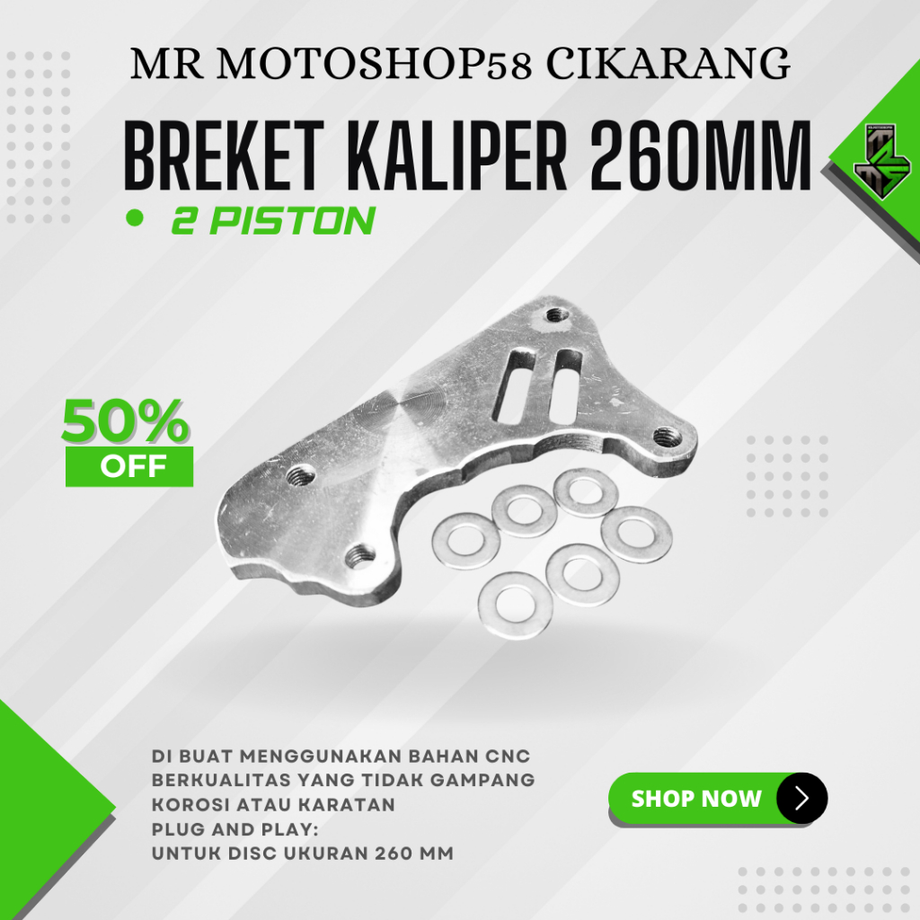 260 MM CALIPER BRACKETS VARIO 260 MM CALIPER BRACKETS VARIO BEAT SCOOPY FRONT CALIPER BRACKETS DISC 