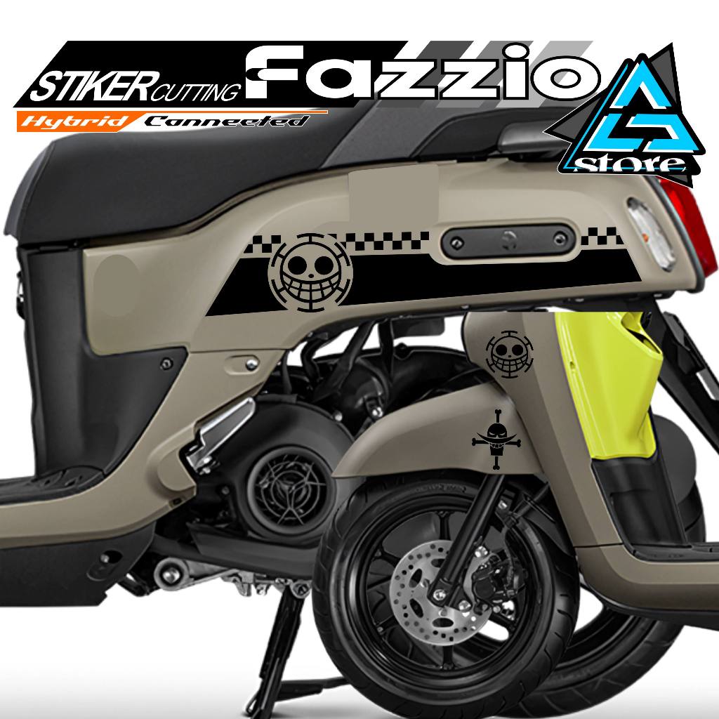 ตัดสติ๊กเกอร์/dripping FAZZIO/F.476/FAZZIO สติ๊กเกอร์/ANIMA ONE PIECE STRIPING/ONE PIECE STICKER/DEC
