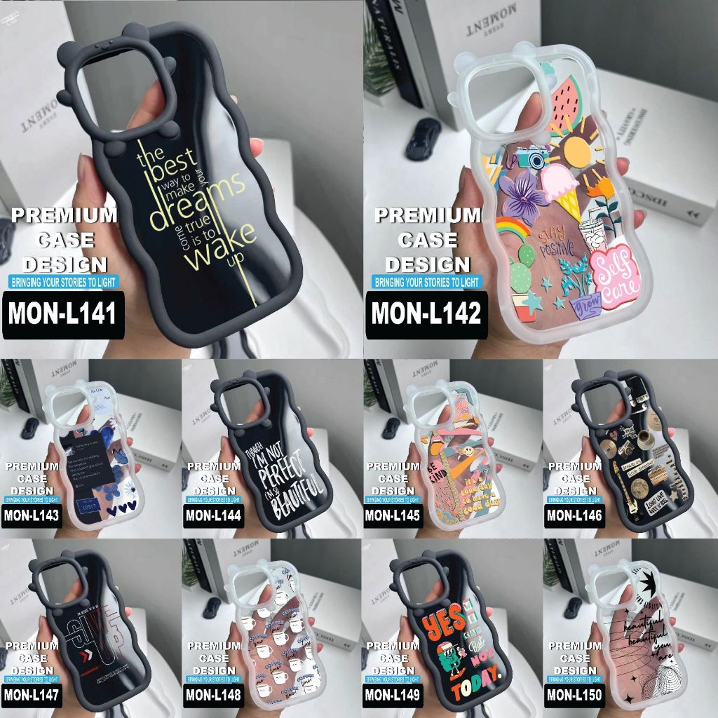 VIVO V25E/V23E/V20/VIVO S1/VIVO S1 PRO/VIVO Y19S CASE MONSTER MOTIF CODE MON L141-L0150 CHECK DESCRI