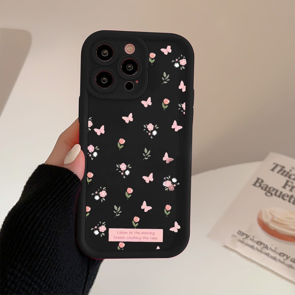 YX51 สําหรับ INFINIX 50 PRO 50I SPARK 30 PRO Cutie Bow ผีเสื้อและแมวน่ารัก Softcase ปลอก Hp HS1415