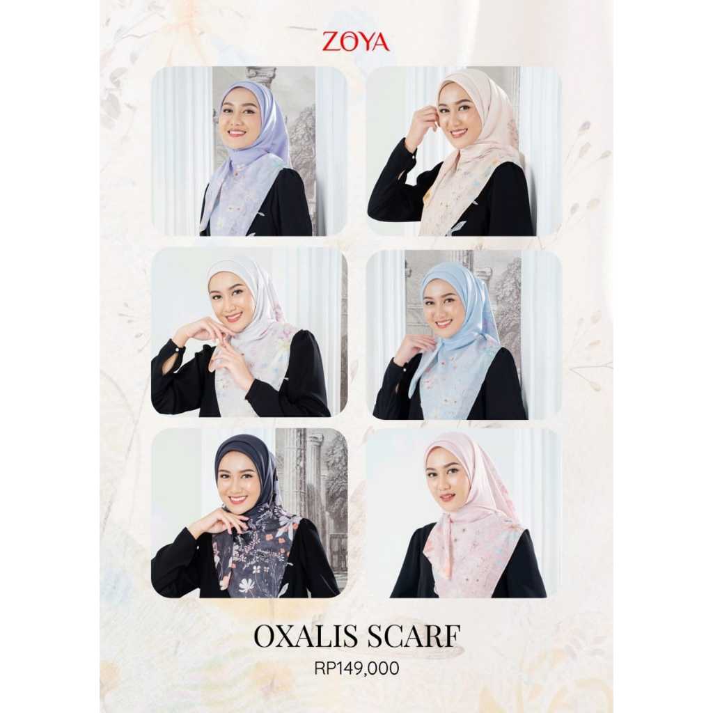 ผ้าพันคอ Zoya OXALIS