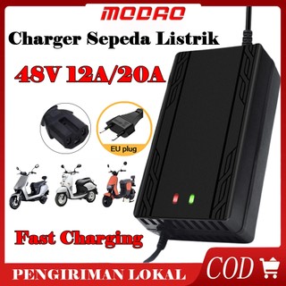 Charger Sepeda Listrik 48V 12AH/48V20AH Universal Charger Motor Listrik Baterai Selis Scooter Elektrik Charger / aki sepeda listrik