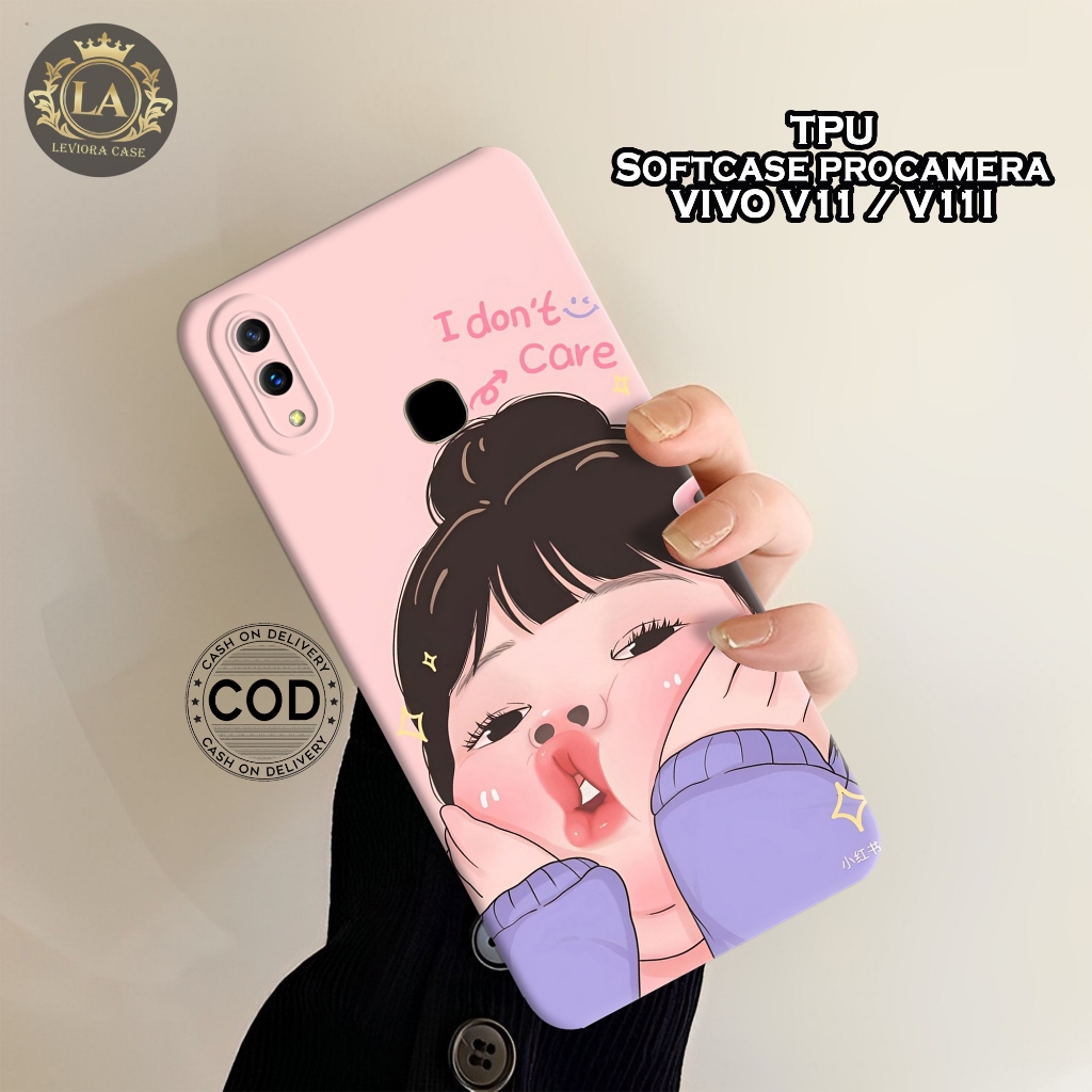 HP เคส VIVO V11 / V11i ใหม่ล่าสุด - เคส Leviora - เคส Ugly Fashion - เคส VIVO V11 / V11i Softcase - 