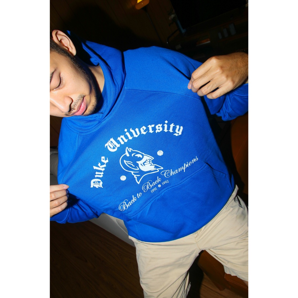 NOTION HOODIE OVERSIZE BOXY - THE BLUE DEVILS DUKE - NOTION BLUE - NOTION SPORTS CLUB