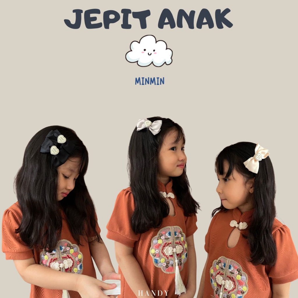MINMIN - HANDYKIDSWEAR ริบบิ้นเด็กผู้หญิง