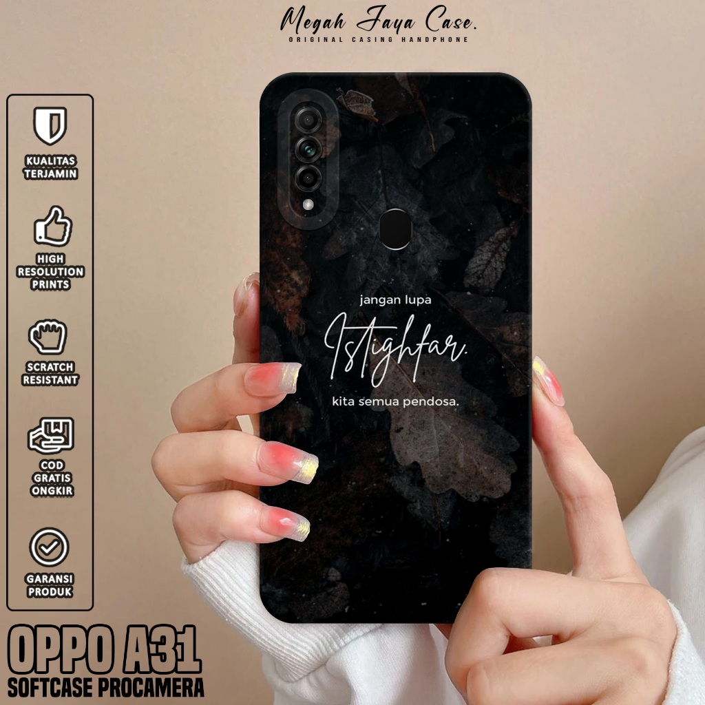 Softcase Hp Oppo A31 - เคส Oppo A31 Motif QUOTES - เคส Oppo A31 - Silicone Hp Protector - เคส Hp น่า