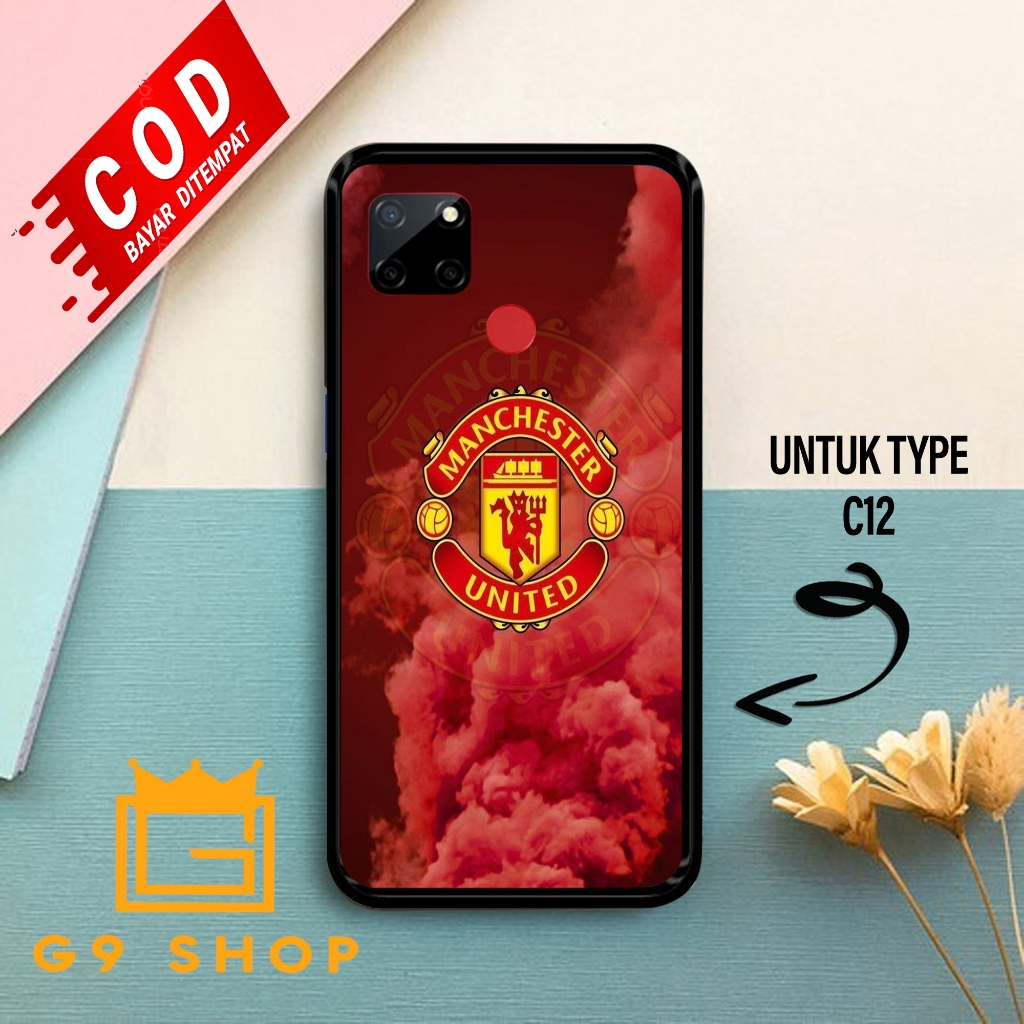 [gnine_case]เคส realme c12-case Glossy-Protective )cas(mu)softcase hp-case hp-casing hp-silikon-soft