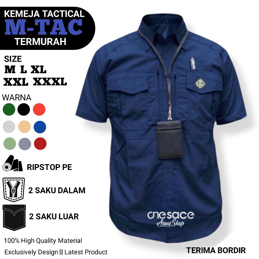 KEMEJA SHORT-SLEEVED M-TAC TACTICAL SHIRT/SHORT-SLEEVED FIELD SHIRT PDL PDH OFFICE ALISAN