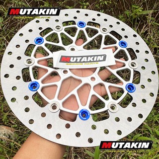 MUTAKIN E49 Piringan Cakram floating 260 300 mm 4 lubang Jupiter z1 MX new Vega R ZR New f1zr MX King Vario BeAT Scoopy mio disc 300mm