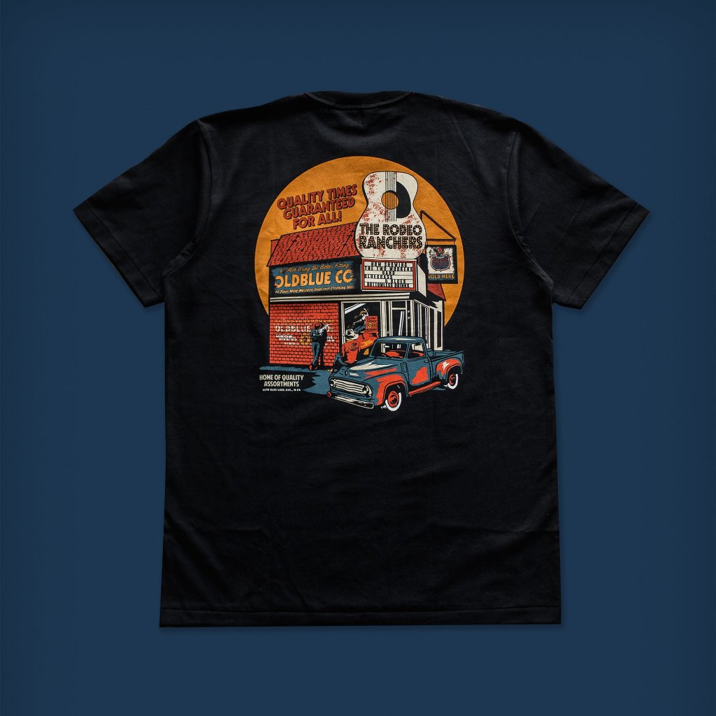 เสื้อยืด Oldblue Heavy - Ranchers Rodeo
