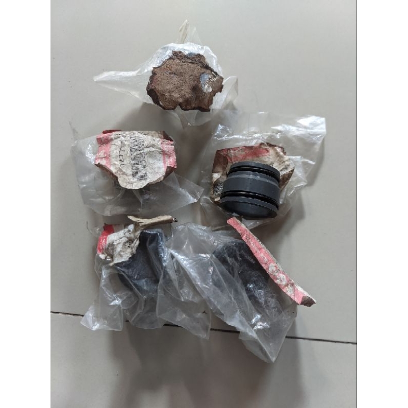 ต้นฉบับ RGR 150 RGR150 ไอเสียลื่นซีลปะเก็นยางบรรจุ