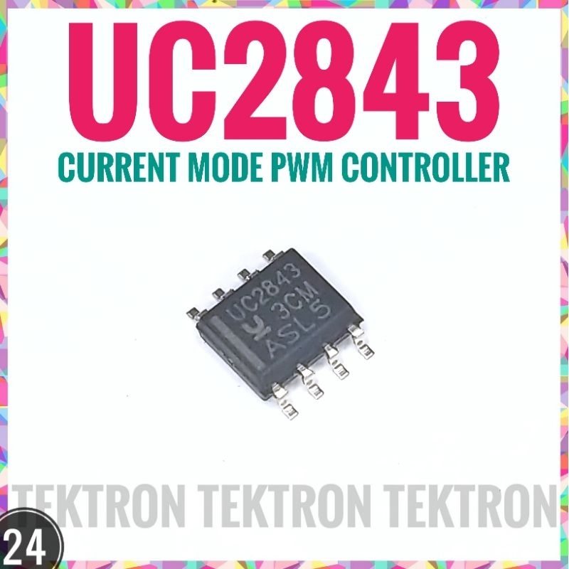 Ic UC2843 โหมดปัจจุบัน PWM Controller UC2843B UC2843 Original ORI