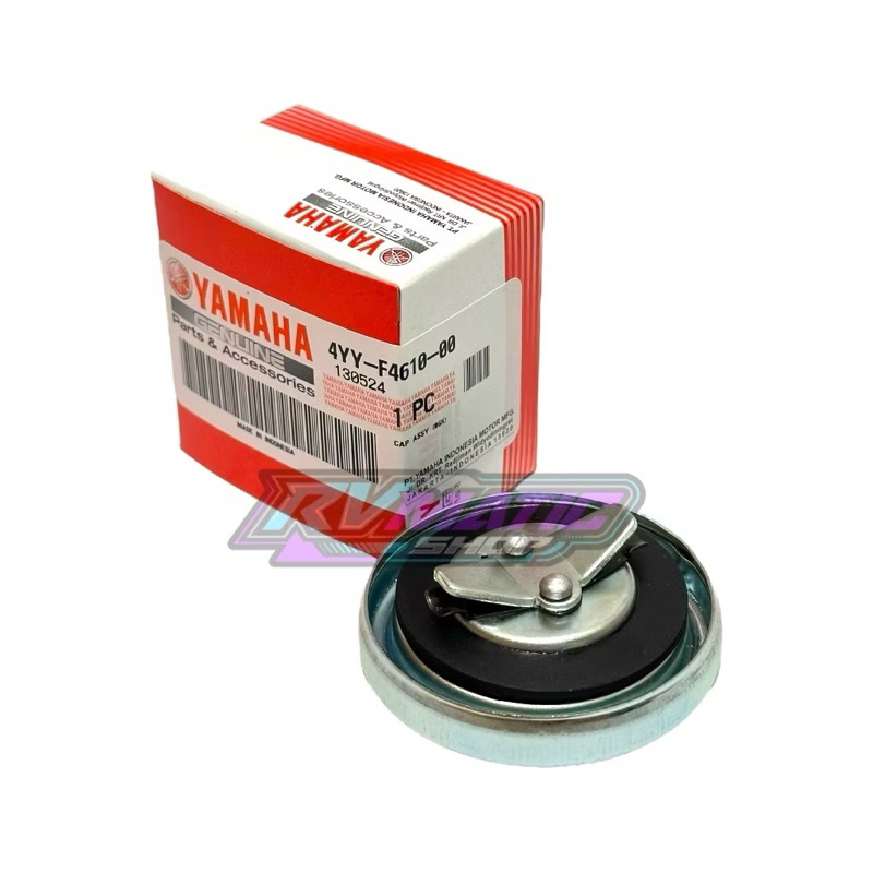FUEL TANK CAP ASSY MIO M3 MIO Z MIO S GEAR 125 FAZIO XRIDE 125 SOUL GT 125 ORIGINAL YAMAHA (4YY-F461
