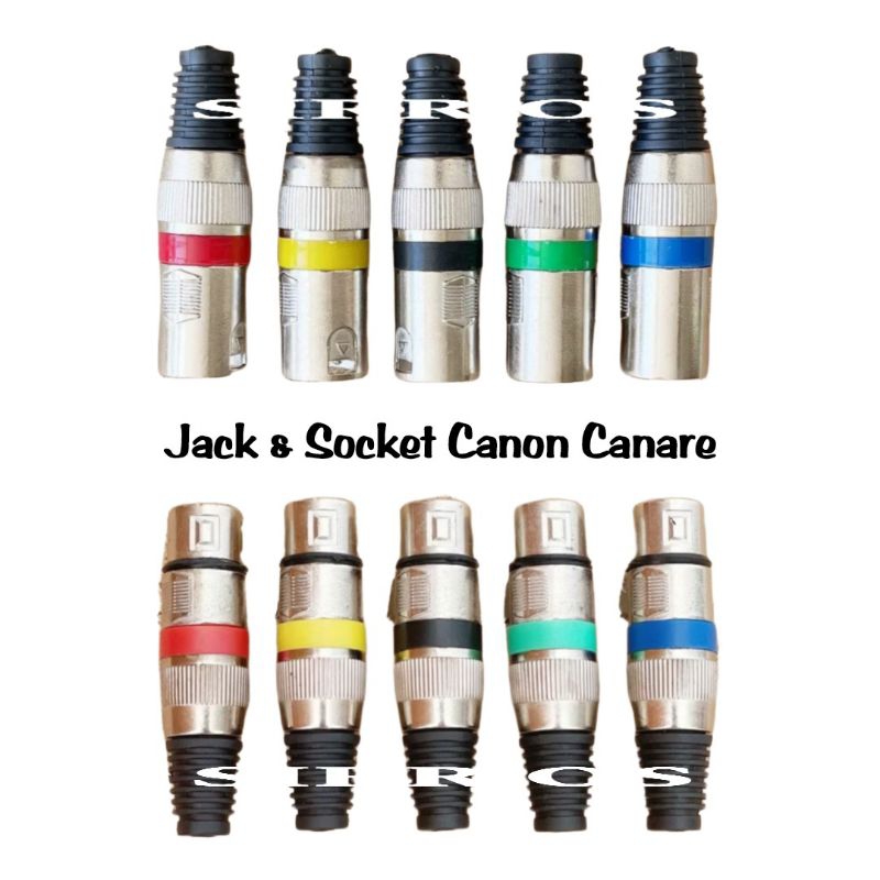 Canare Jack & Canare Socket Package