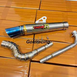 (แสงดาวไซ4) ท่อสแตนเลส 51 มม.ท่อไอเสียทรงกรวยสําหรับ xrm 125…