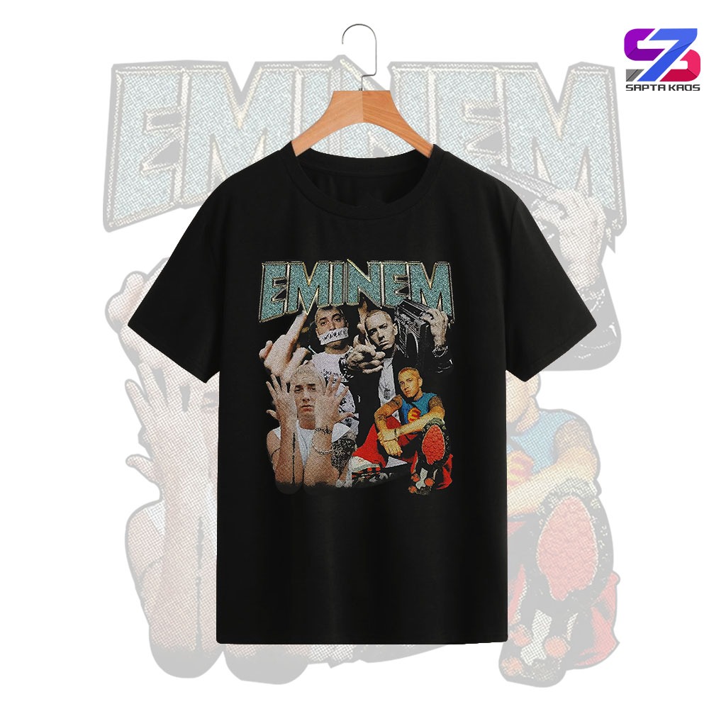 เสื้อยืด SPT190 EMINEM - เสื้อยืด EMINEM - เสื้อยืดวง EMINEM เสื้อยืดผู้ชาย ONE DAY DONE