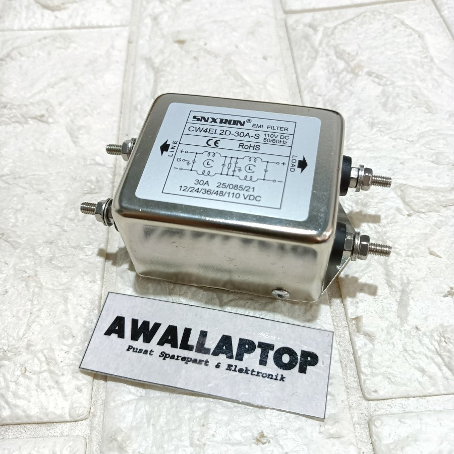 Cw4el2 cw4el2d 30a emi filter 30A ac 220v กรองไฟฟ้ากระแส EMI